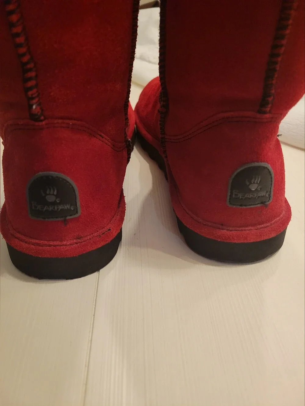 BEARPAW ELLE Women's Boots Red Size 11